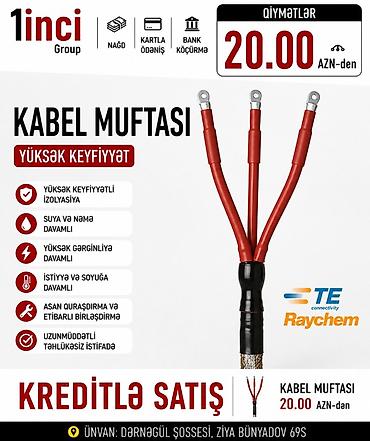 Kabel Muftası – Yüksək Keyfiyyət Xüsusiyyətlər: - Yüksək keyfiyyətli