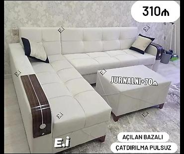 kunç divan: Künc divan, Qonaq otağı üçün, Bazalı, Açılan — 1