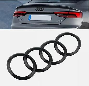 Auto delovi, gume i tjuning: Audi znak za gepek 175 x 58mm. Zamenski znakovi Audi odlicnog — 6