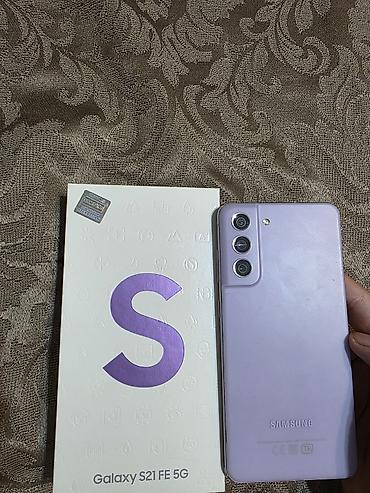 s21 samsung: Samsung Galaxy S21 FE, 128 GB, rəng - Bənövşəyi, Barmaq izi — 4