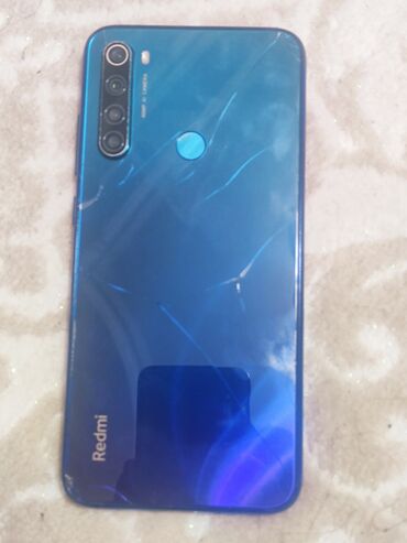 lenova k5 note: Xiaomi Redmi Note 8, 128 GB, rəng - Göy, 
 Qırıq, Sensor, Barmaq izi