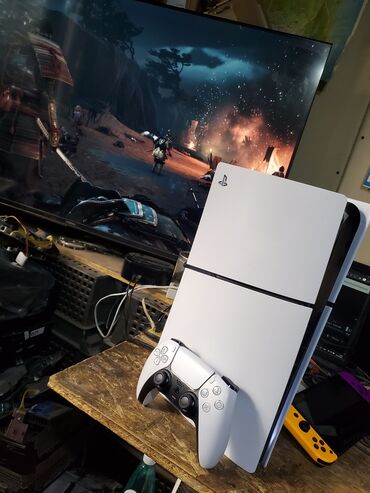 сони плейстейшен 5 бу цена: Playstation 5 slim 1tb с америки в комплекте: джойстик оригинал