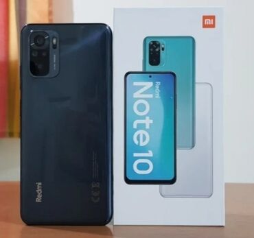 Moskviç: Redmi Note 10, 128 GB, rəng - Qara, Sənədlərlə