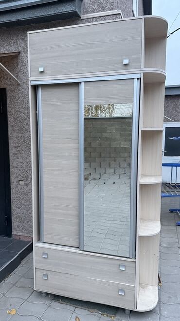 шкаф купе по индивидуальным размерам: Купе шкаф, Колдонулган, Күзгүсү менен, ЛДСП