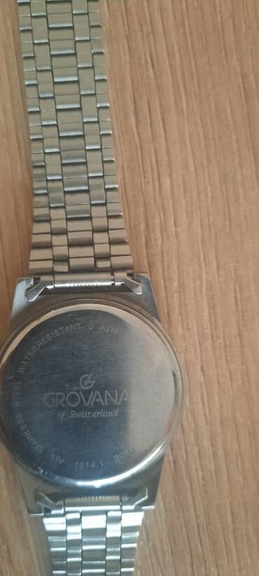 Наручные часы: GROVANA, оригинал, не реплика. Производство - Швейцария Сапфировое