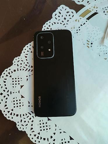 honor 8x satilir: Honor 200 Lite, 256 GB, rəng - Qara, Barmaq izi — 3