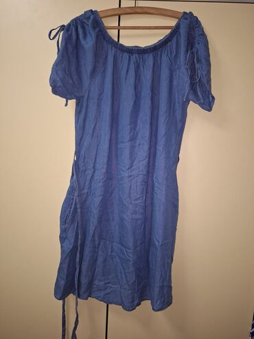 haljina kraljevsko plave boje: 2XL (EU 44), Oversize, Short sleeves