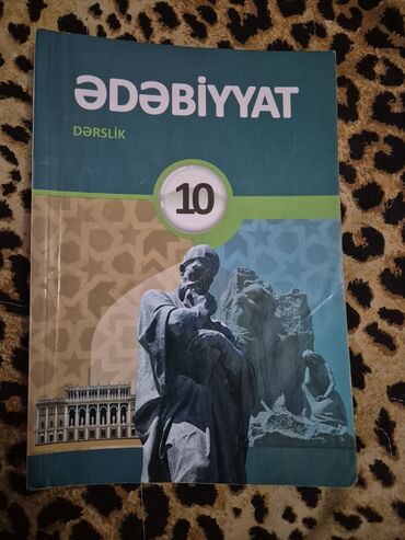 Школьные учебники: Ədəbiyyat 10cu sinif dərslik
