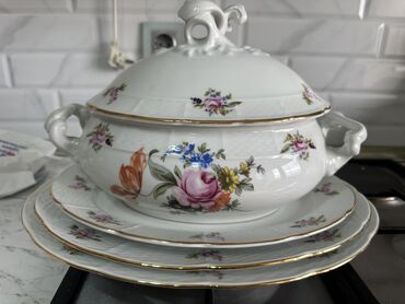 чайный сервиз: Çay dəsti, rəng - Ağ, 8 nəfərlik, Çexiya