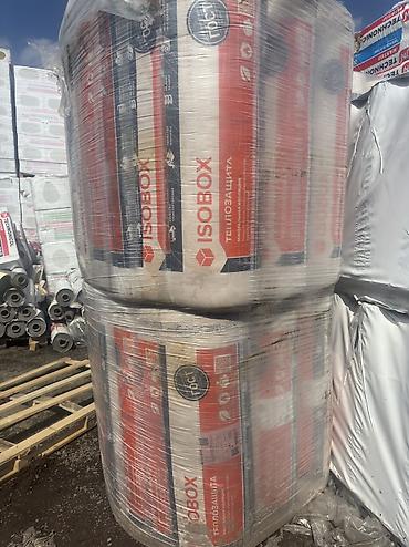 Минеральная вата: Рулонная утеплитель, стекловата, минвата ISObox Теплозащита — — 7