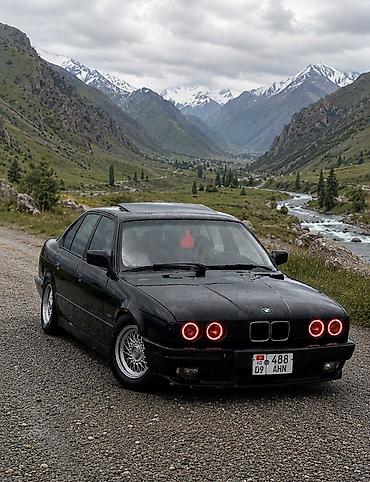 bmw рул: BMW 525: 1991 г., 2.5 л, Кол менен иштөөчү, Бензин, Седан — 1
