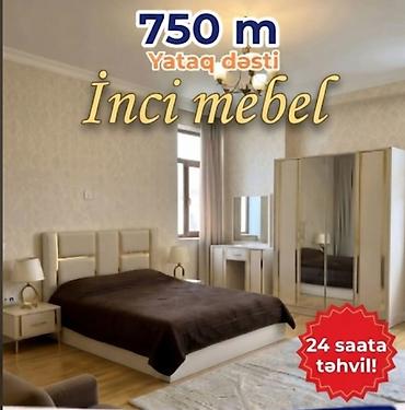 mebel termo: İkinəfərlik çarpayı, Termo, Dolab, 2 tumba, Azərbaycan, Yeni — 1