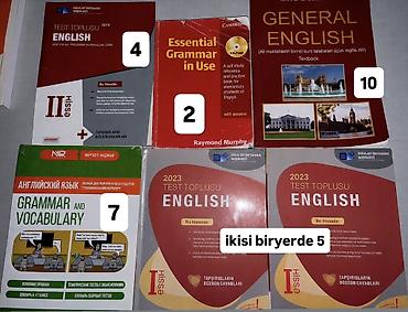 elmin: Mövzu: Müxtəlif fənlər üzrə dərslik və test topluları Satışda — 2