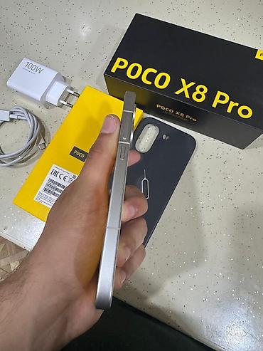 htc u play: Poco X8 Pro, 512 GB, rəng - Ağ, Barmaq izi — 7
