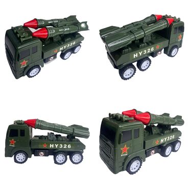 машина детей: Военная машина с ракетами [ акция 50% ] - низкие цены в городе!