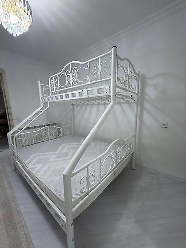 matras demiri: Oğlan və qız üçün, Yeni, Çarpayı, Matras ilə, Siyirməsiz, Dəmir — 3