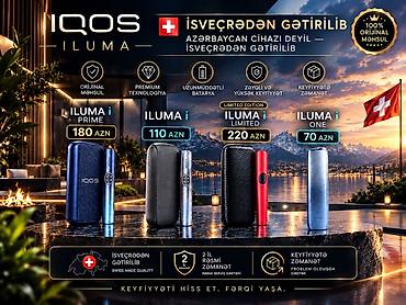 IQOS ILUMA – İsveçrədən gətirilmiş, 100% orijinal məhsul. Premium — 1