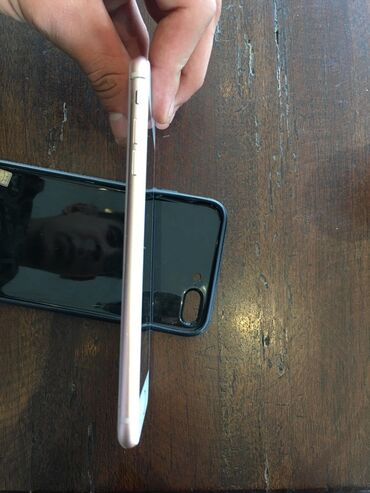 ayfon 7 s: IPhone 8 Plus, Rose Gold, Barmaq izi
