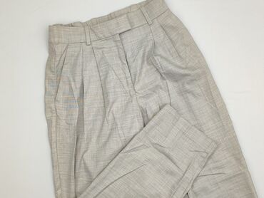 spodnie z szerokimi nogawkami h m: H&M, Spodnie materiałowe damskie, rozmiar S