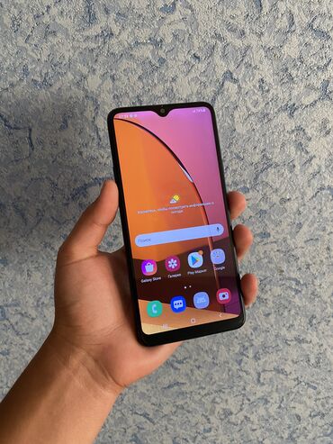 курсы ремонта телефонов: Samsung Galaxy A20s, Б/у, 32 ГБ, цвет - Синий, 1 SIM, 2 SIM