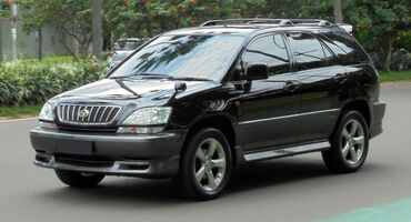 тюнинг w124: 1. оригинальные привозные обвесы toyota harrier / lexus rx300 3