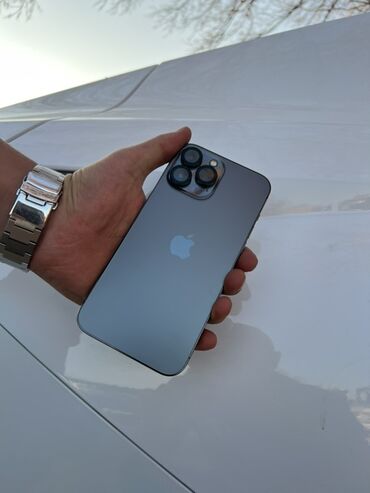 Apple iPhone: IPhone 13 Pro Max, Б/у, Графит, Чехол, 81 % — 8