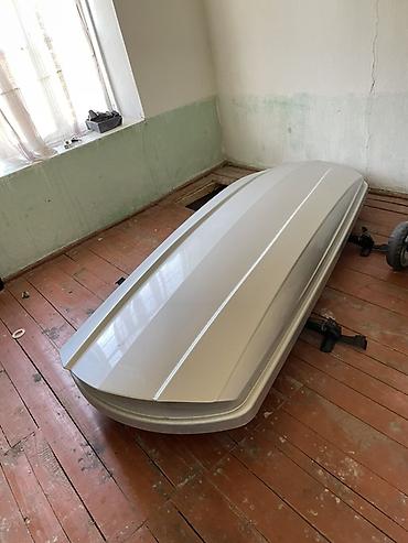 подушка самолёт: Автомобильный багажный бокс на крышу. - Тип: аэродинамический кофр — 1