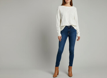 zara sweter z wełną: C&A, Светр жіночий, розмір L