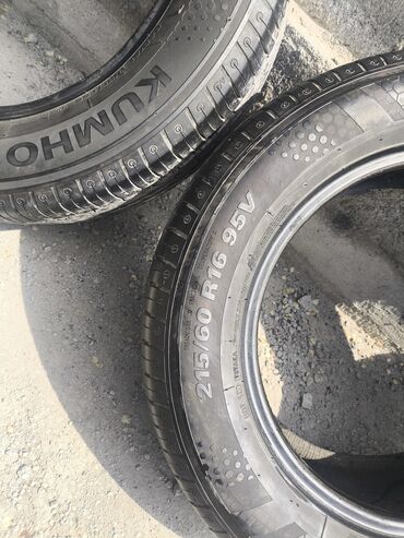 Шины: Шины 215 / 70 / R 16, Лето, Б/у, Комплект, Легковые, Kumho at lalafo.kg Шины: Шины 215 / 70 / R 16, Лето, Б/у, Комплект, Легковые, Kumho