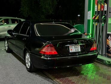 мерс 2000 года: Mercedes-Benz S-Class: 2000 г., 5 л, Автомат, Бензин, Седан