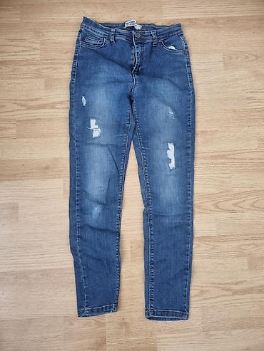 pull and bear nis: Ženske farmerke YMR Denim - Model: slim/skinny kroj sa srednjim — 2