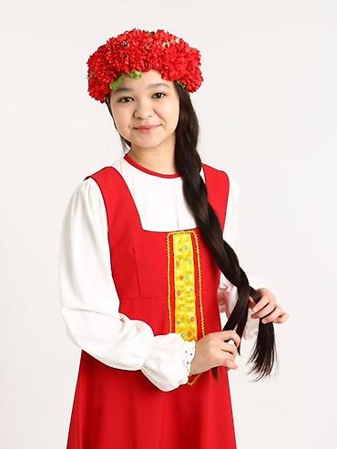Киреге берилүүчү кийимдер: Улуттук кийим, Аял — 8
