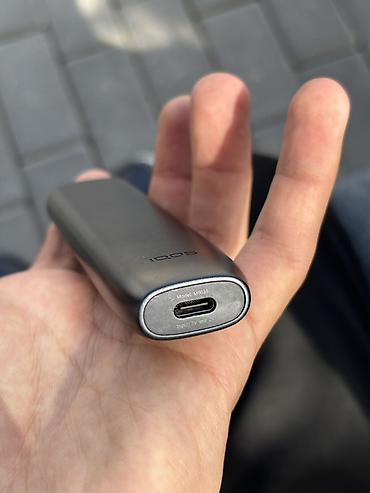 Qəlyanlar və tütün qızdırıcıları: IQOS (isitmə sistemli tütün cihazı) – qara/metallik rəng — 3