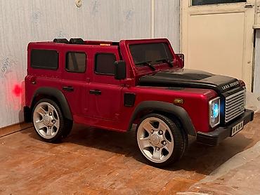 Uşaq üçün elektrik maşınları: Uşaq üçün elektrikli minik maşını – Land Rover Defender üslubunda - — 2