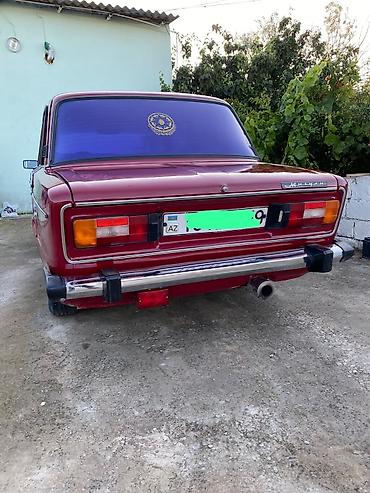 lada sukanı: VAZ 2106 sedan – qırmızı/maroon rəngdə klassik model - Kuzov: 4 — 4