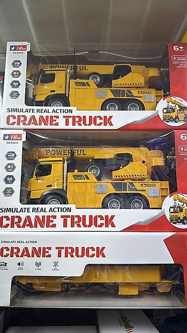 игрушка кран: Игрушечный кран-манипулятор на радиоуправлении Crane Truck - — 1