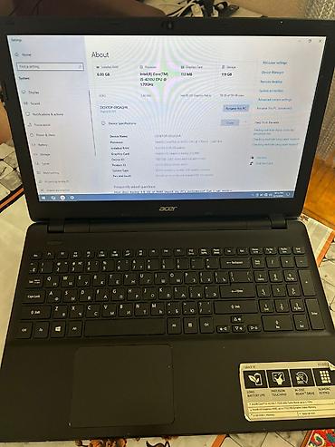 Ноутбуки и аксессуары: Б/у Acer Aspire, 15 ", Intel Core i5, < 128 ГБ, Платная доставка — 1