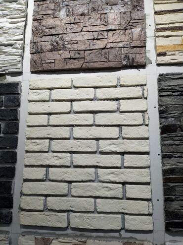 mdf qapi uzlukleri: Dekorativ divar üzlük daşları – kərpic və təbii daş fakturalı