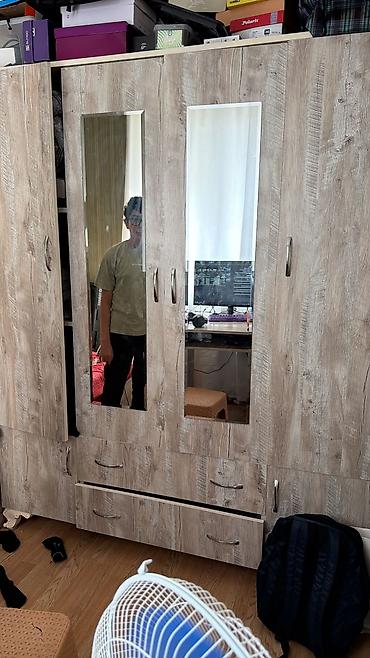 Digər mebel: Tecili satilir// 4 qapili dolab Qiymet 175 azn unvan qarayev kod 78 — 1