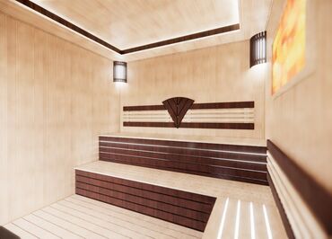 Digər tikinti xidmətləri: Sauna tikintisi Azərbaycanın istənilən bölgəsində Sauna,hamam,duz — 9