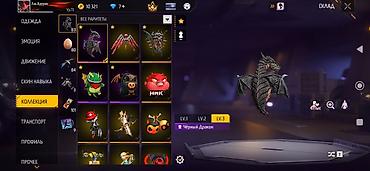 Другие комплектующие: Аккаунт Free Fire (ур. 73) цена договорная Основное: - Уровень — 11