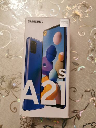 samsung a21s qiymeti irshad telecom: Samsung Galaxy A21S, 32 GB, rəng - Göy, Barmaq izi