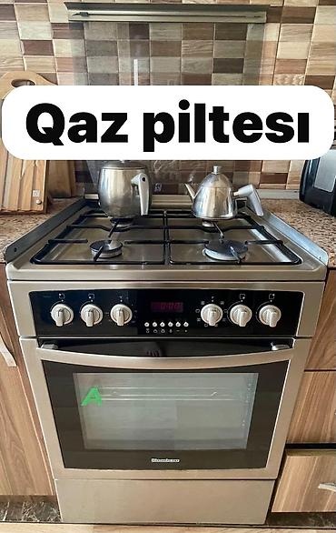 Qaz sobası və plitə – Blomberg - 4 gözlü qaz plitəsi: fərqli ölçülü