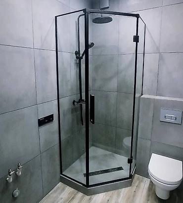 Душевые перегородки и ограждения: Душевые перегородки Перегородки Бишкек на заказ, Современные душевые — 9