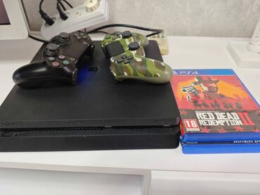 Xbox 360 & Xbox: Playstation 4 500GB slim. Yaxsi veziyyetdedi hec bir problemi yoxdur