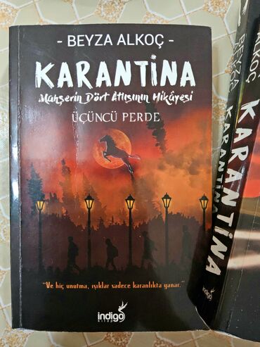parfois sat: Karantina-Beyza Alkoç ( 3cü perde) Kitab yeni kimidir, sadəcə 1 dəfə