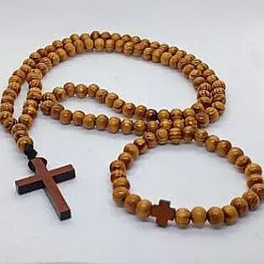 Ostali nakit: Otkrijte našu kolekciju ručno rađenih drvenih brojanica, savršeno — 17