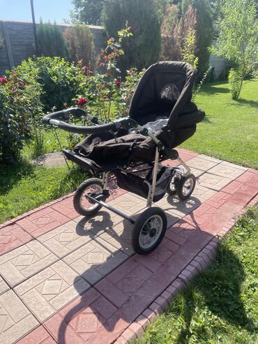 Коляски: Коляска, цвет - Коричневый, Новый — 15