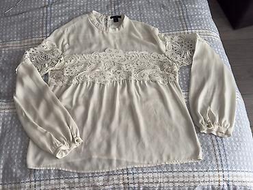 alt geyim: AMISU qadın bluzası - Rəng: krem/ivory - Ölçü: L (etiketdə — 1