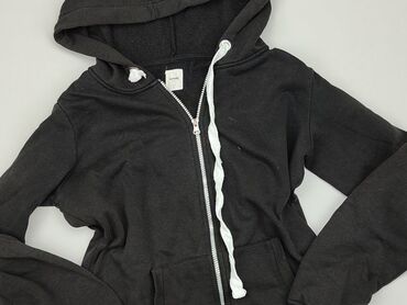 bluzki damskie czarne z koronką: Damska Bluza z kapturem, SinSay, L, stan - Dobry